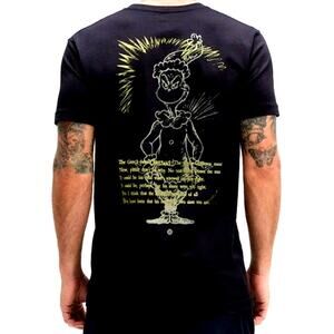 Christmas T-STANCE 'NORTHE OF WHOVILLE' T-SHIRT SIZE MED NWT 100% COTTON